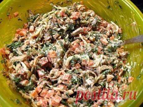 Салат ну ооочень вкусный