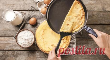 Как выбрать сковороду для блинов, чтобы она служила годами — читать на Gastronom.ru От выбора правильной сковороды во многом зависит успех ваших блинов к Масленице. Некоторые считают, что не умеют печь блины, а на самом деле у них просто неподходящая посуда. С приобретением специальной сковороды и при определенной сноровке блинчики  - статья на кулинарном сайте Gastronom.ru