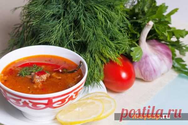Грузинский суп-харчо - пошаговый классический рецепт с фото
