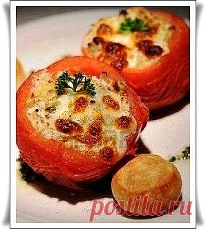 Фаршированные помидоры .