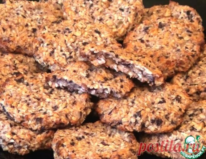 Постное кокосово-банановое печенье – кулинарный рецепт