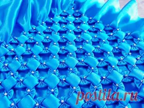 ผังหมอน/สอนวิธีเย็บ/วิธีจับจีบหมอนอิงลายสม๊อค(Smocking Pattern/Smocked Pillow)
