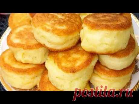 БЕЗ МУКИ ! ЗА 10 МИНУТ 1 СТАКАН КЕФИРА И ЦЕЛАЯ ГОРА ВКУСНЯТИНА ГОТОВА.ИДЕАЛЬНО ПОДХОДИТ НА ЗАВТРАК.