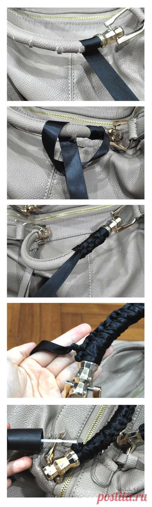 How to save torn bag handles