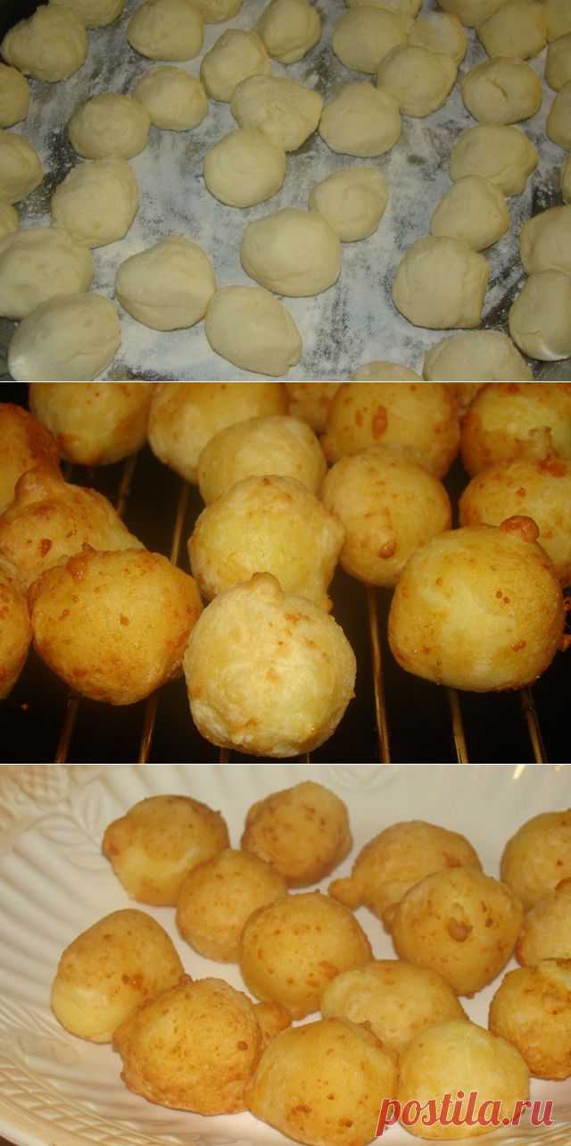 Пампушки из картофеля.