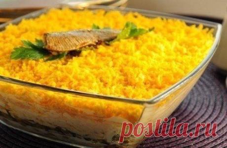 Салат со шпротами (вкусно).