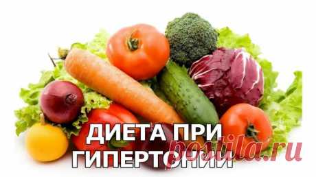 Диета при гипертонии.