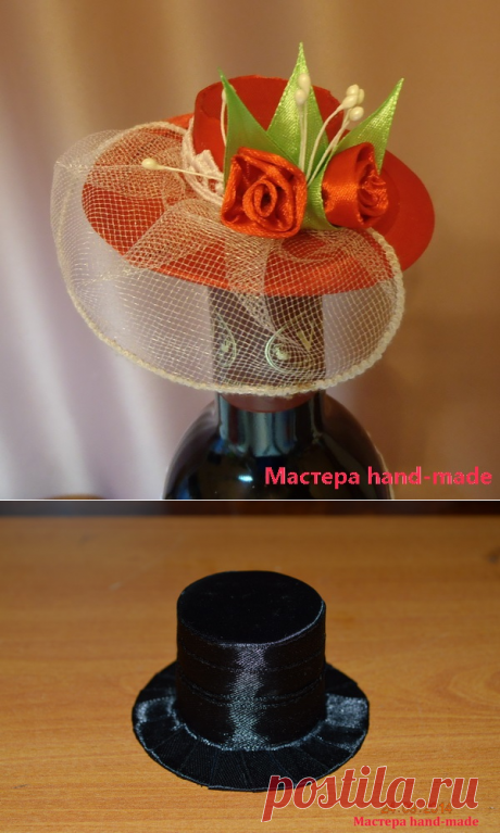 Как сделать шляпку на бутылку шампанского, мастер класс   Мастера hand-made