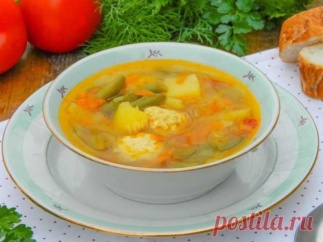 Овощной суп с фрикадельками рецепт с фото пошагово - 1000.menu