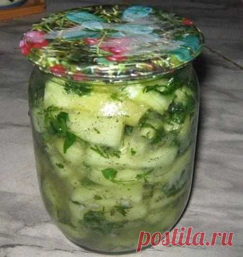 Кабачки «Под грузди» - песня, а не закуска...