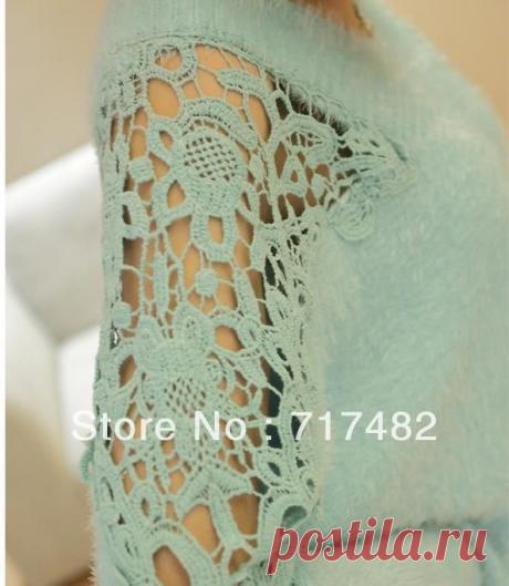 sweater Picture - More Detailed Picture about 2013 The new Ladies' V neck Mohair Set head Knitting Sweater Loose The bat sleeve Bud silk Hollow out coat Picture in Pullovers from High quality goods center | Aliexpress.com | Alibaba Group