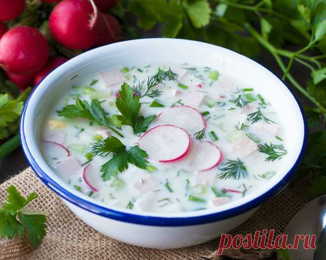 Окрошка (6 вкусных рецептов +видео) » Женский Мир