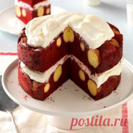 Doughnut Hole Cake This is the easiest,