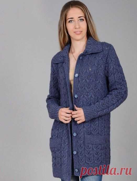 УЮТНЫЙ КАРДИГАН С КАРМАНАМИ