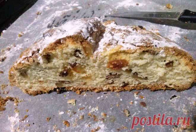 Творожный штоллен!