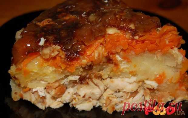Курица под шубой - Кулинарные рецепты на Food.ua