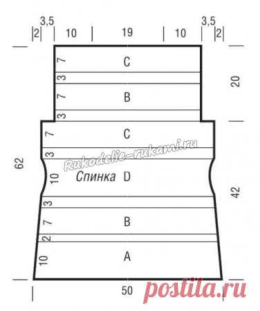 Женский жакет на завязках. Вязание спицами и крючком
