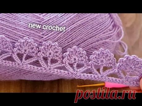 Ничего себе любители вязания крючком, давайте вместе создадим этот замечательный узор для шитья в те