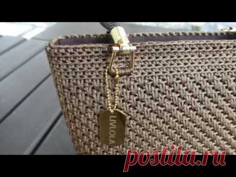 Lulla mini crochet tote | LIVLOLA