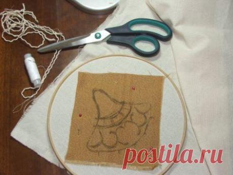 Старинная русская техника вышивки бисером