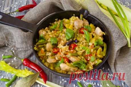 Солянка сборная с курицей и рисом арборио. Пошаговый рецепт с фото - Ботаничка.ru
