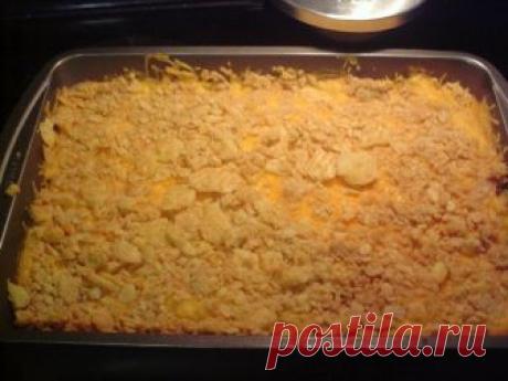 ​Луковая запеканка с крекерами — Кулинарная книга - рецепты с фото