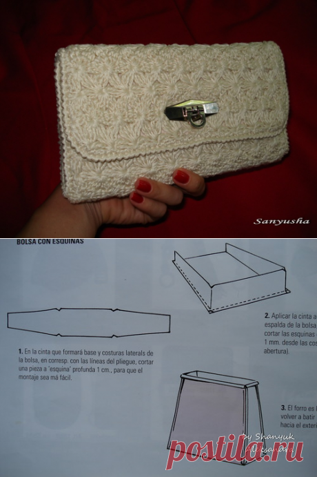 Вязаные клатчи крючком - Вязание - Страна Мам