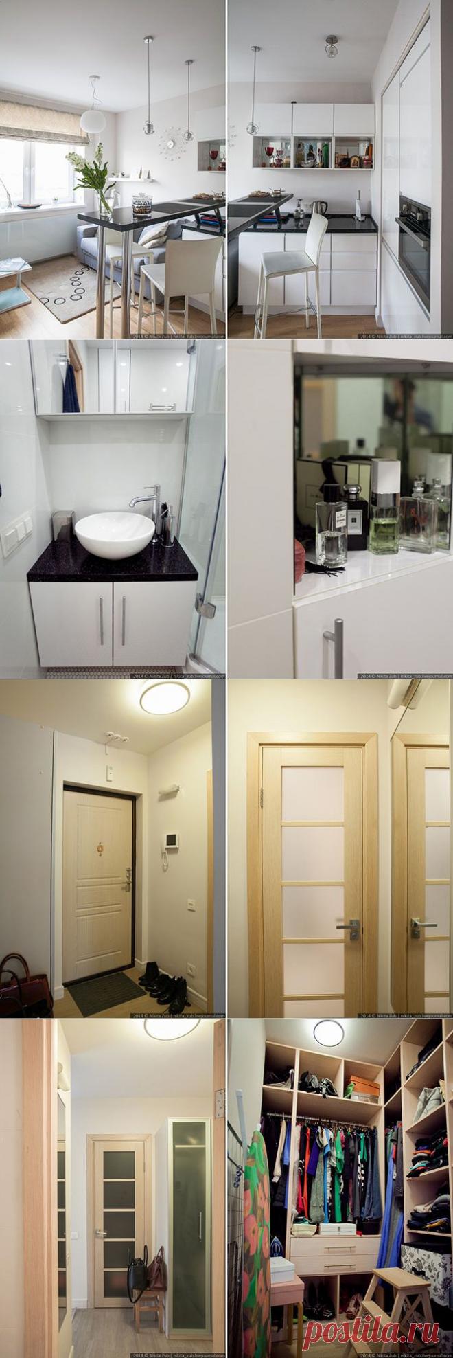 Отличный интерьер маленькой квартиры в Питере - Мой дом