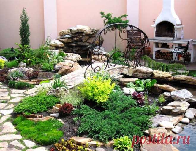 Рокарий для дачи своими руками: схема, подготовка места, выбор камней Создаем рокарий в саду своими руками: как правильно подготовить грунт и создать дренаж под рокарий. Какие камни выбрать для рокария, зачем нужна отсыпка