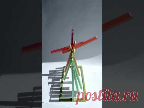 🌑 Суперидея для Вечного двигателя Kinetic Sculpture #3dprinting #diy #Shorts Игорь Белецкий