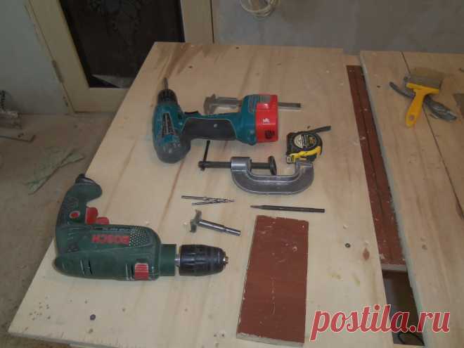 Самодельный шаблон для врезки мебельных петель | | Для тех, кто любит работать с деревом