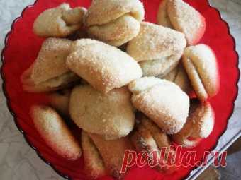 Рецепт: Творожное печенье 