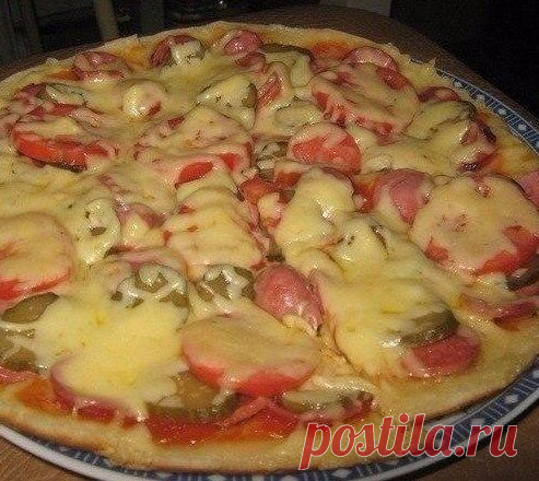 ПИЦЦА НА СКОВОРОДКЕ