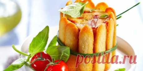 Киш Шарлот домати моцарела, евтини: рецепта Кухня Actuelle