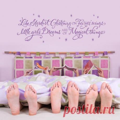 Надписи - оригинальное оформление стен | Фотографии красивых интерьеров