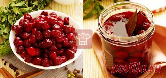 Маринованная вишня
