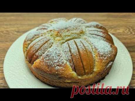 🍏❗Яблочный пирог за 15 минут! Все ищут этот рецепт! Быстро, легко и вкусно!