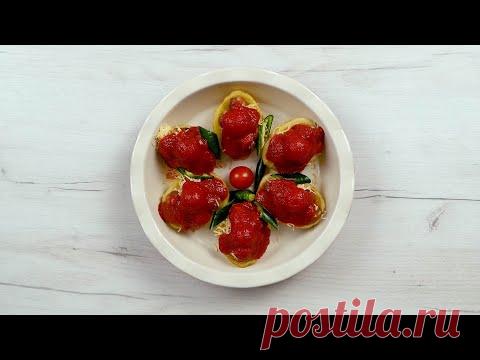 Фрикадельки в картофельных лодочках - Рецепты от Со Вкусом
