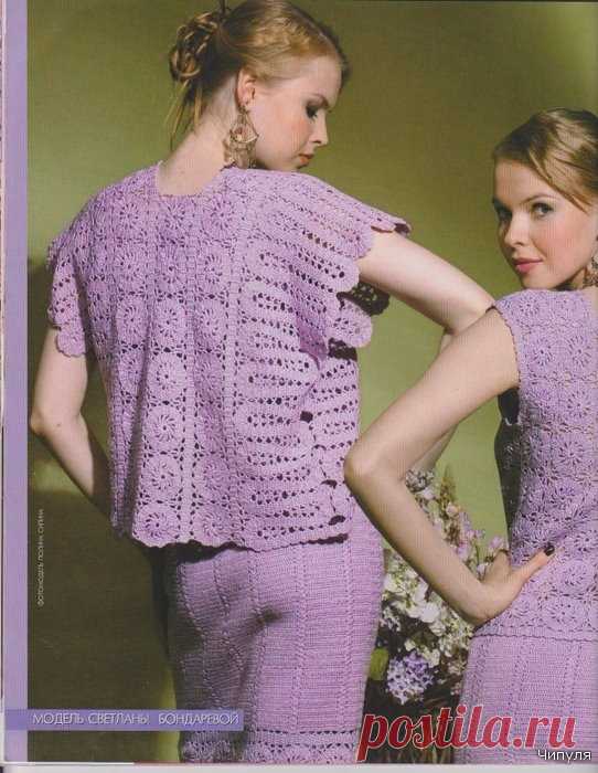 Irish crochet &: CROCHET BRUGES LACE SKIRT + JACKET ... КОСТЮМ с БРЮГГЕ