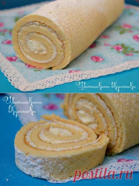 Цветашкины вкусняшки: Рулет &quot;Экстра&quot;.
