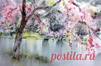 Изящные акварели французской художницы Reine Marie Pinchon 

Лёгкость, тонкость, воздушность, красочность - эти качества характерны для творчества французской художницы Reine-Мари Пинчон (Reine-Marie Pinchon). Передавая красоту окружающей природы, пропуская е…