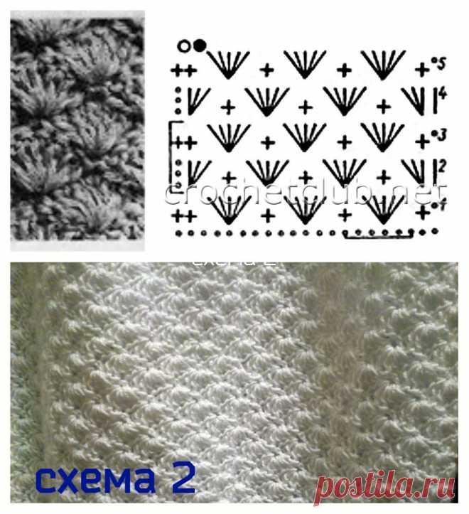 Плотные узоры крючком схемы: 6 тыс изображений найдено в Яндекс.Картинках