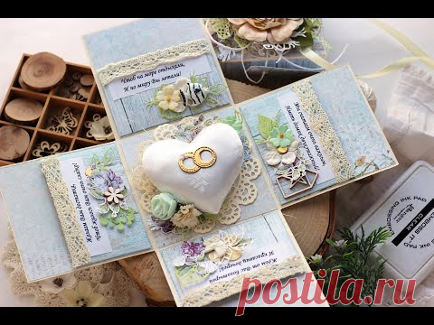 Magic box / Scrapbooking / Мастер класс / Свадебная коробочка