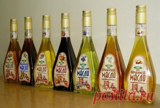 Растительные масла – информация о каждом!