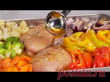 Очаровательно вкусно! 4 БЛЮДА С КУРИЦЕЙ И ОВОЩАМИ. Рецепты от Всегда Вкусно!