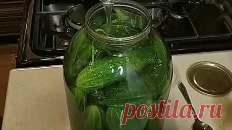 Этот рецепт очень люблю - всегда хрустящие и вкусные огурчики!🥒😍