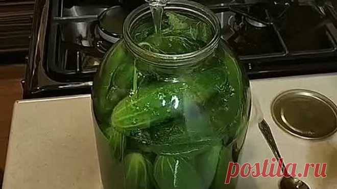 Этот рецепт очень люблю - всегда хрустящие и вкусные огурчики!🥒😍