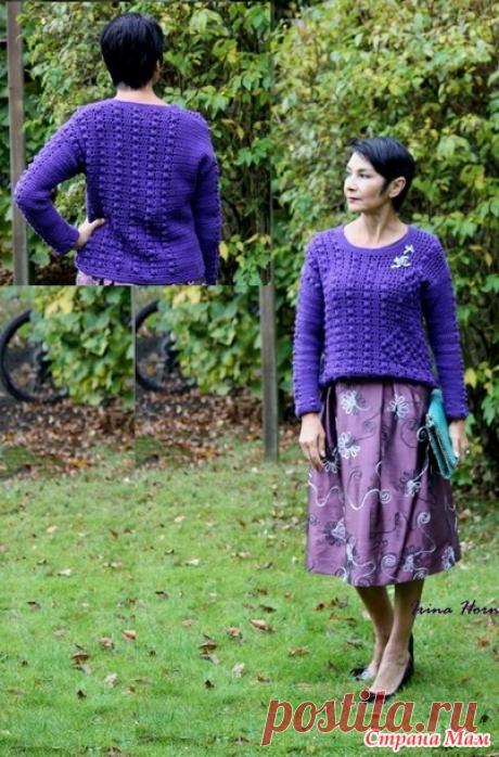 Юбка с перуанскими мотивами и пуловер. Крючок. - Страна Мам
