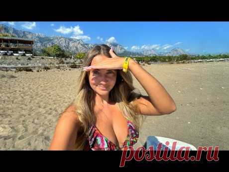 VLOG Живу одна в КЕМЕРЕ Отель 4* ☀️ Питание, пляж 🌴 Уехала из Украины в Турцию