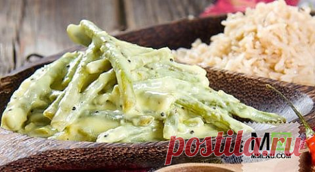 Стручковая фасоль под соусом - кулинарный рецепт. Миллион Меню